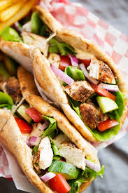 Chicken Salad Shawarma